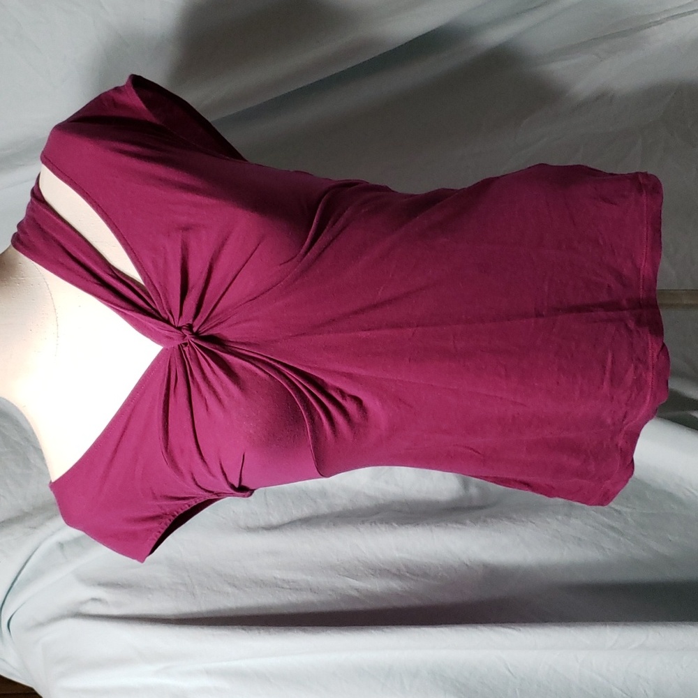 Anthropologie Deletta Purple Sleeveless Top Women's Size Small